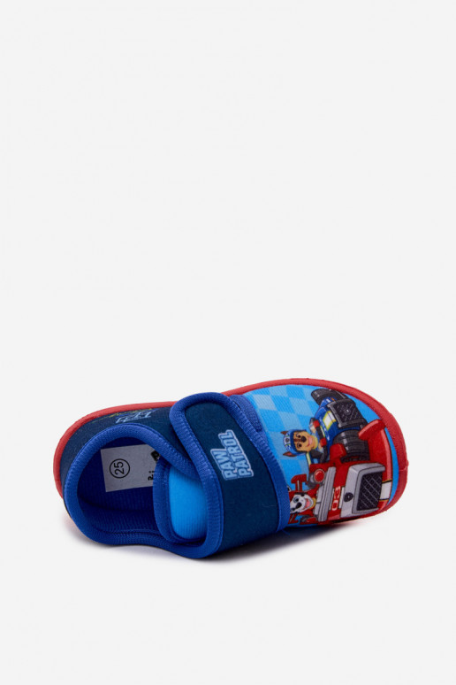 Children's slippers with Velcro PAW Patrol dark blue