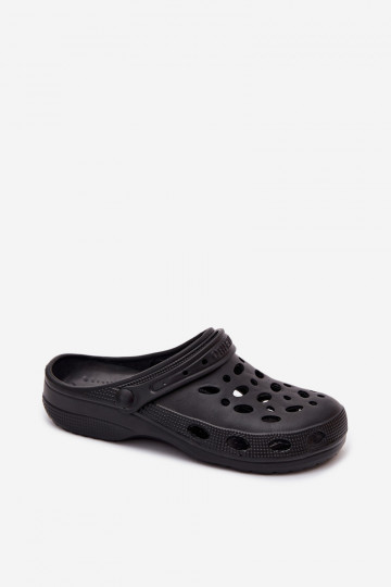 Light Black Clogs for Men Thistle