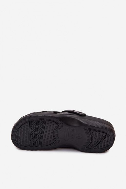Light Black Clogs for Men Thistle