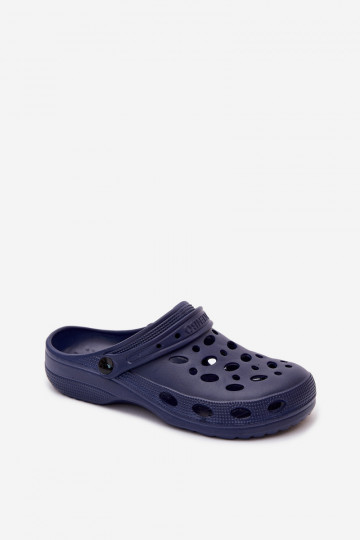Light Dark Blue Clogs for Men Thistle