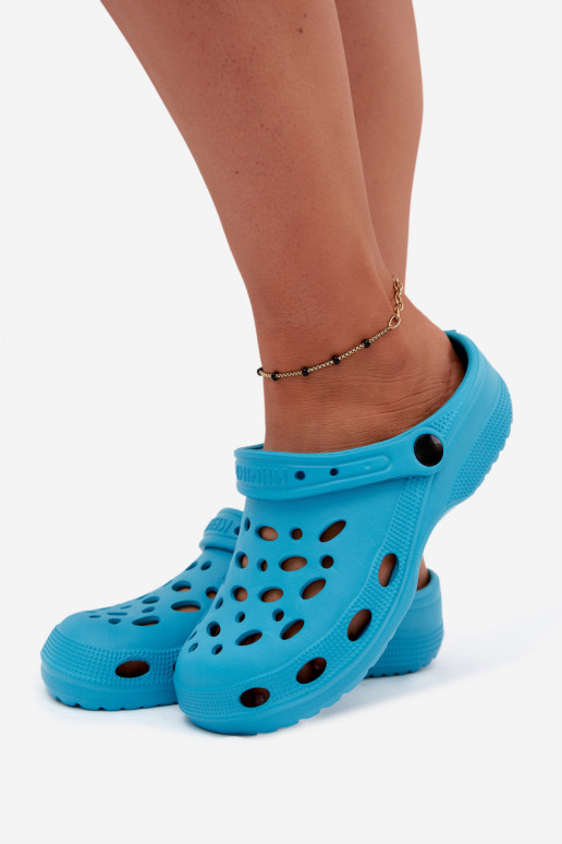 Light Turquoise Clogs for Women Parker