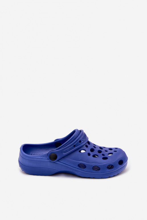 Light Dark Blue Clogs for Women Parker