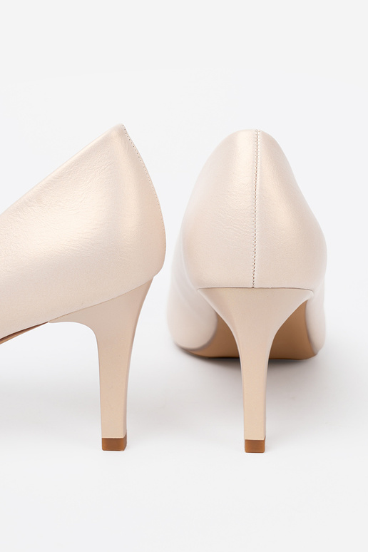White elegant stilettos