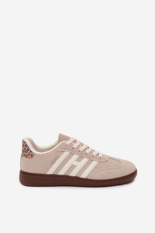Męskie smędo kolorowe sneakersy z paskami Chrissy