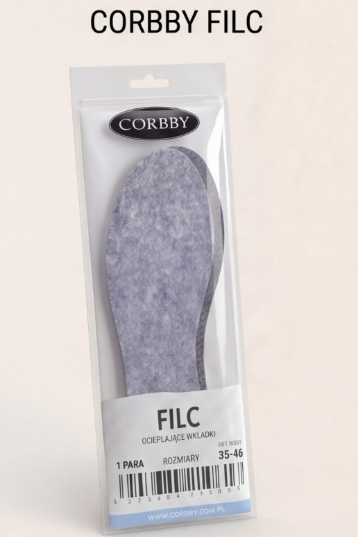 Corbby FILC | Felt Antiskid Warming Insoles
