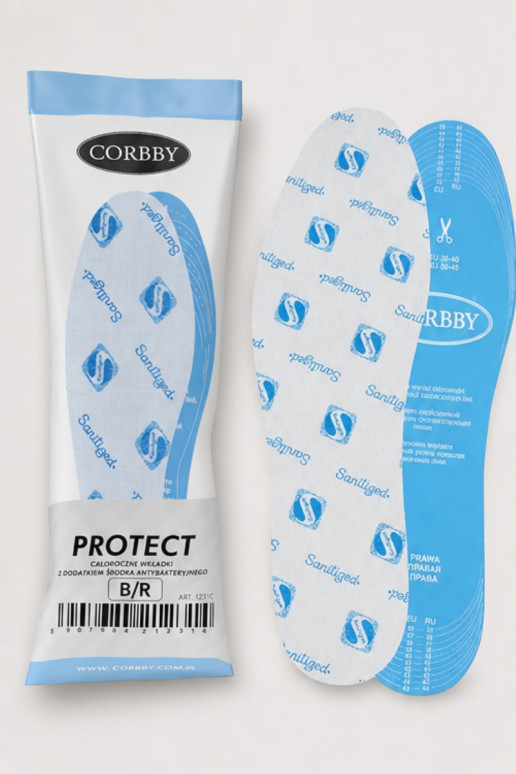 Corbby PROTECT całoroczne wkładki z dodatkiem środka antybakteryjnego