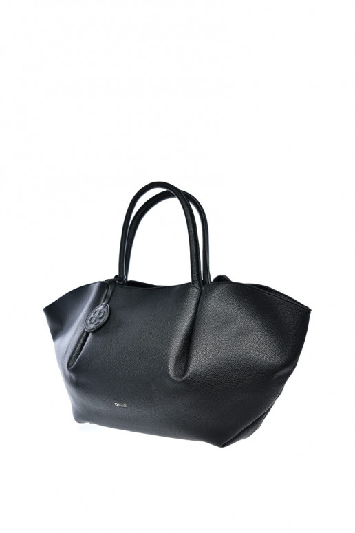Large women's handbag Big Star SS574005 black