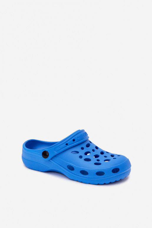 Lekkie niebieskie chodaki damskie Parker