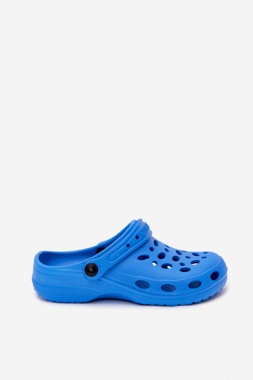 Lekkie niebieskie chodaki damskie Parker