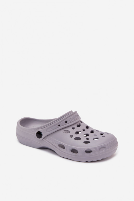 Light Gray Clogs for Women Parker