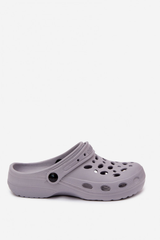 Light Gray Clogs for Women Parker