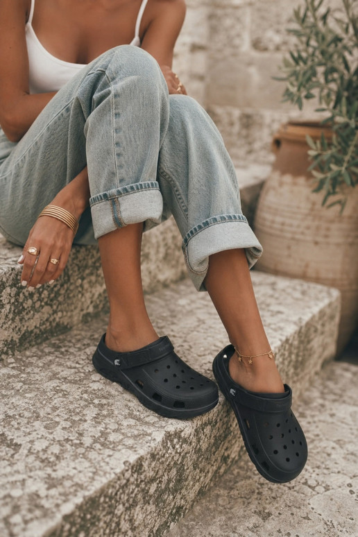 Light Black Clogs for Women Parker