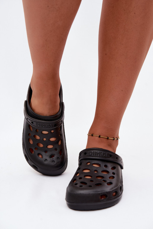 Light Black Clogs for Women Parker