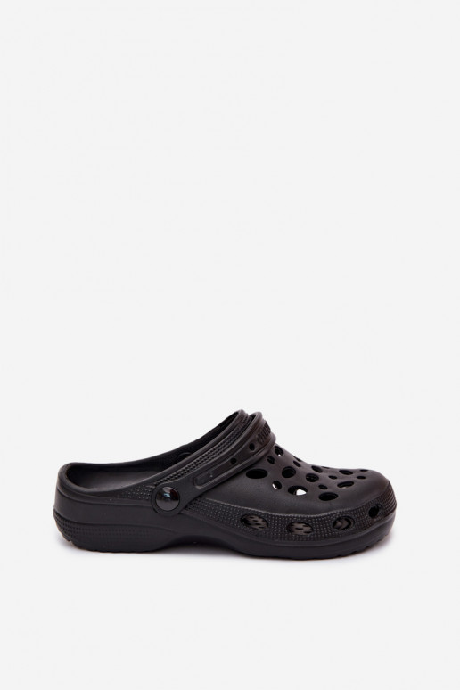 Light Black Clogs for Women Parker
