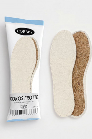 Corbby KOKOS FROTTE All-season shoe insoles