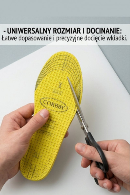 Corbby LATEX AROMAT all-year-round insoles with aromatic agent
