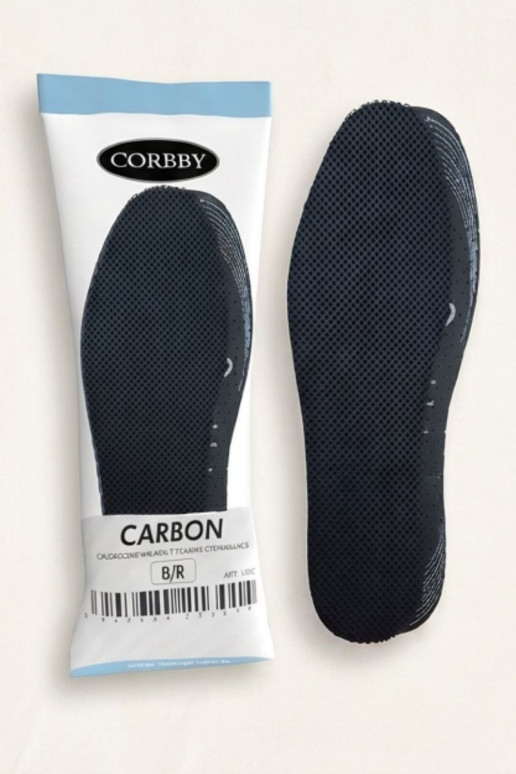 Corbby CARBON wkładki z tkaniną dystansującą i węglem aktywnym