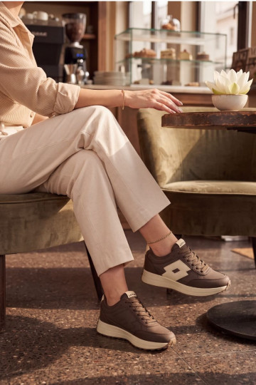 Women's sneakers LOTTO 2401930U CALENTO Chocolate
