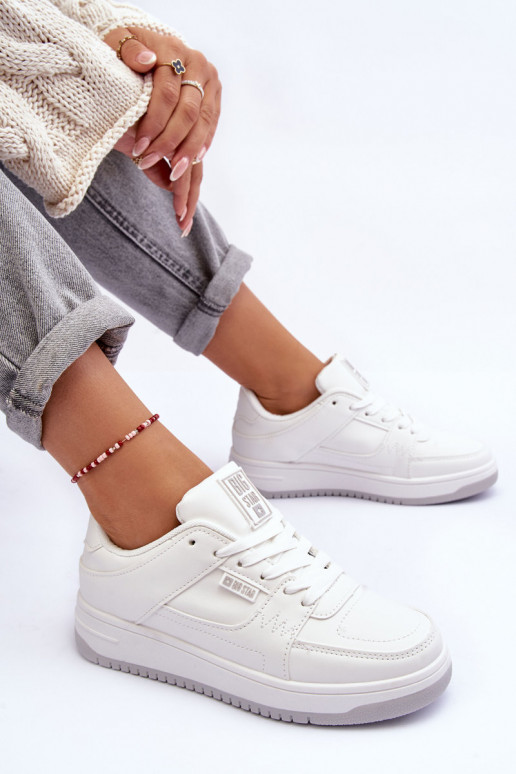 Damskie buty sportowe Big Star MM274354 w kolorze białym