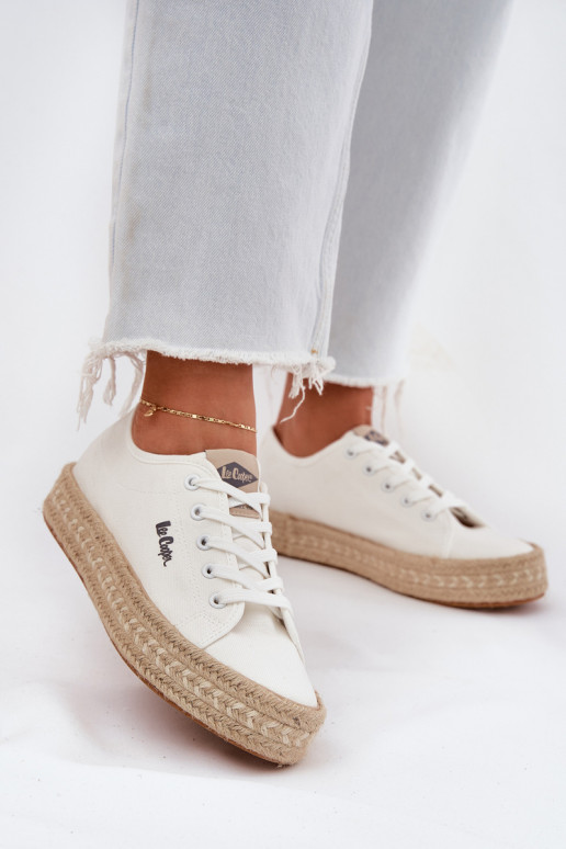 casual shoes Lee Cooper LCIN-25-44-3217 white