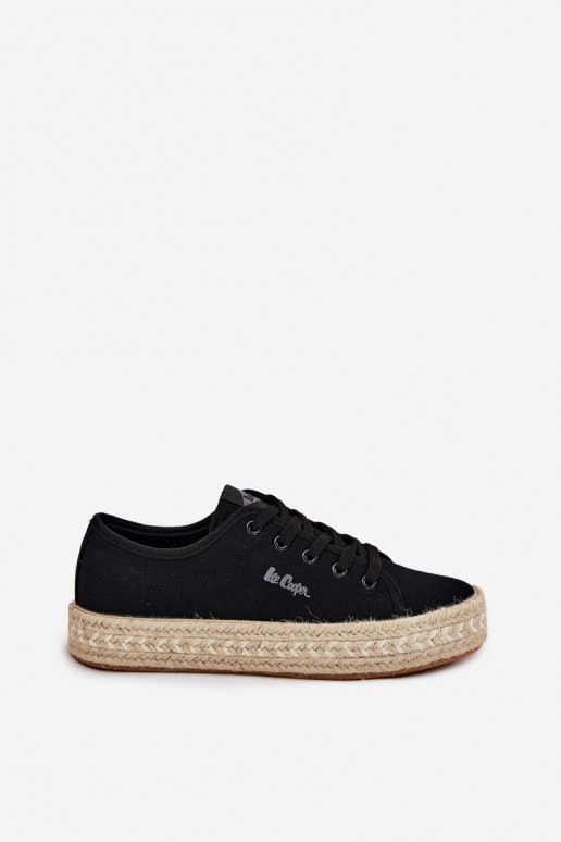 laisvalaikio bateliai juodos spalvos Lee Cooper LCIN-25-44-3216