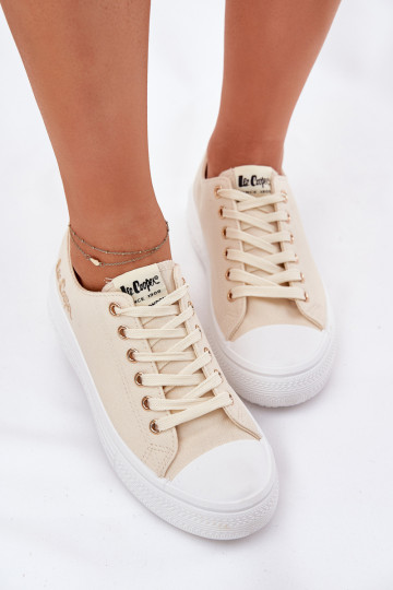 Casual shoes on platform in sand Lee Cooper LCIN-24-44-2464L