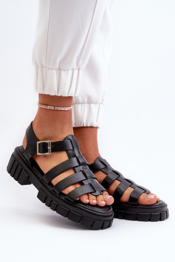Women's sandals in black Rosarose
