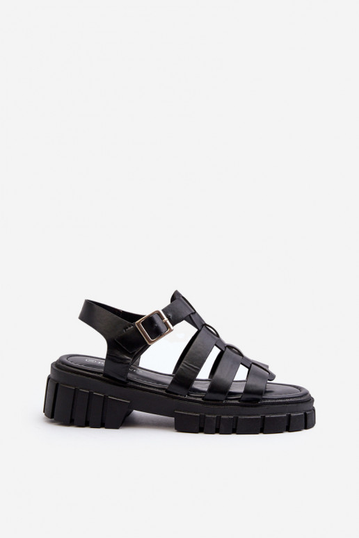 Women's sandals in black Rosarose