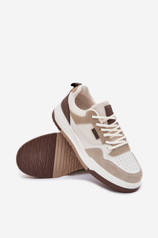 Beżowe męskie sneakersy Big Star RR174604