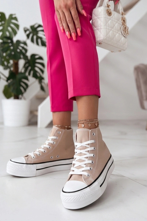 Sand ankle sneakers Piper