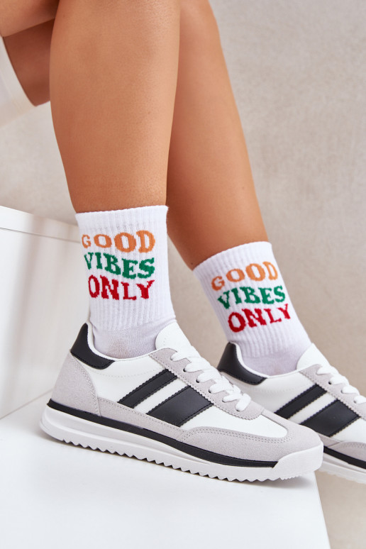 White women's athletic shoes Galabis