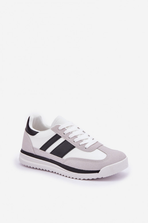 White women's athletic shoes Galabis