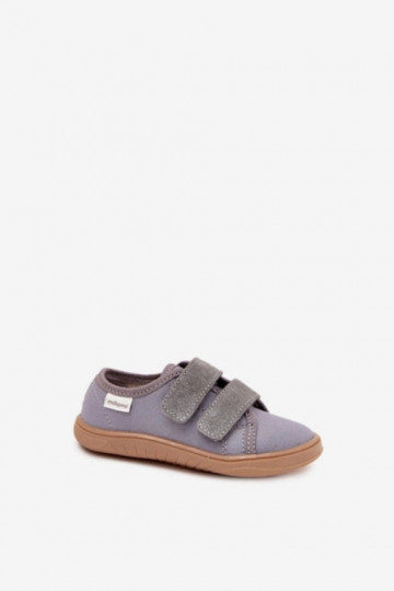 Barefoot Slippers Boys Smooth Milami Gray Saphira