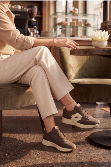 Women's sneakers LOTTO 2401930U CALENTO Chocolate