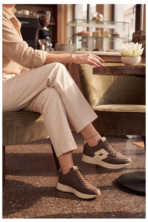 Women's sneakers LOTTO 2401930U CALENTO Chocolate