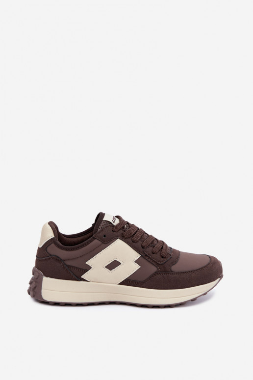 Women's sneakers LOTTO 2401930U CALENTO Chocolate