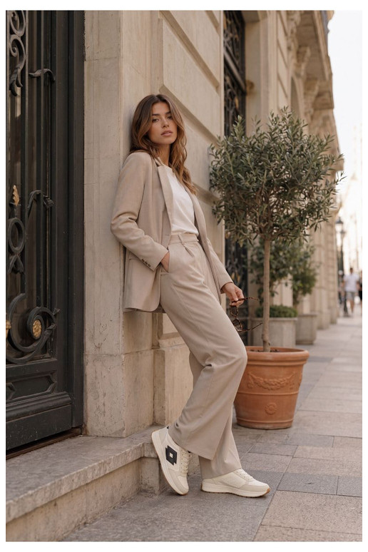 Women's sneakers LOTTO 2401930U CALENTO in muted white