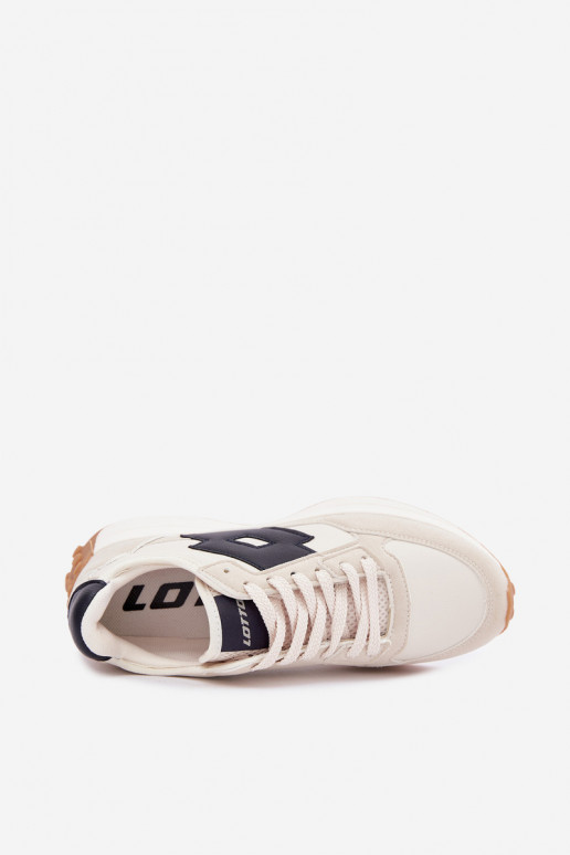 Women's sneakers LOTTO 2401930U CALENTO in muted white
