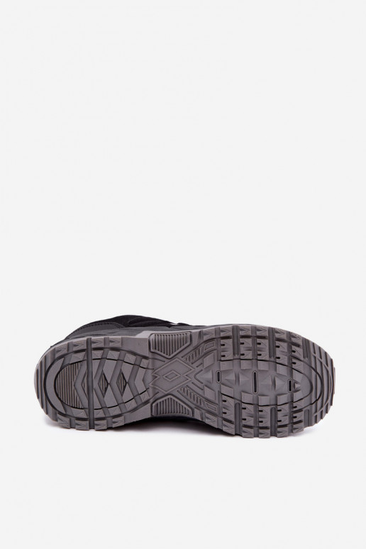 Buty trekkingowe męskie w czarnym kolorze LOTTO 2400290U KETCHAM