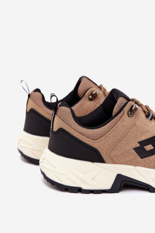 Men's hiking shoes in brown LOTTO 2400290U KETCHAM