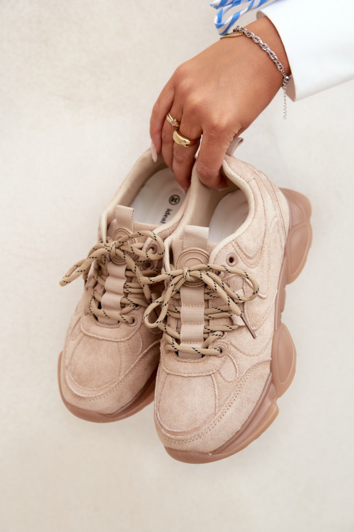 Women's Sneakers in Sand Color Shaley