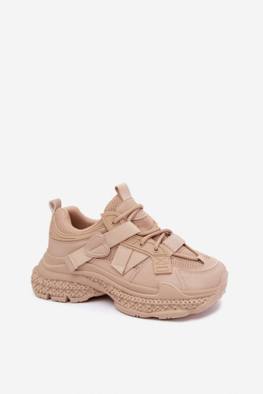 sneakers with stripes in sand color Ellery