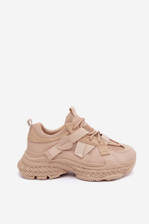 sneakers with stripes in sand color Ellery