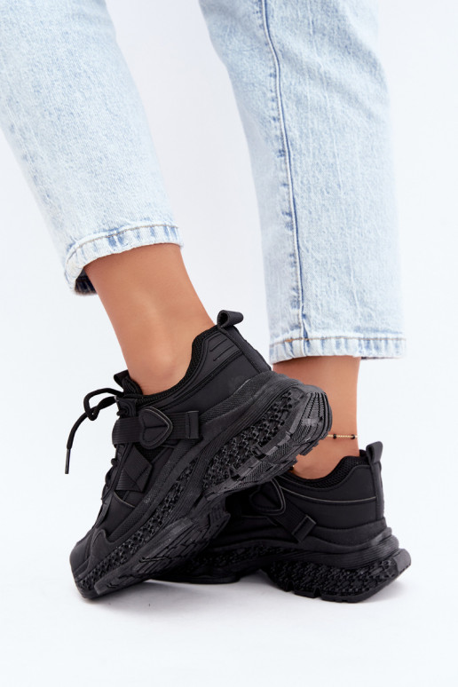 sneakers with stripes in black color Ellery