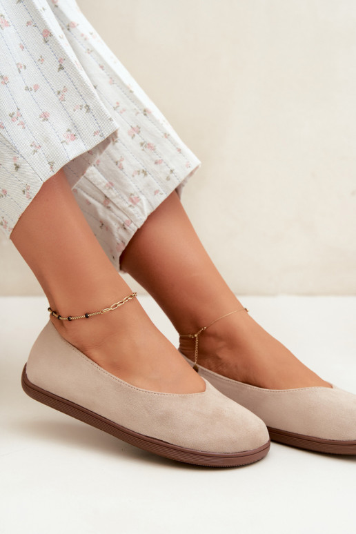 Women's ballet flats Barefoot in sand color Hollin