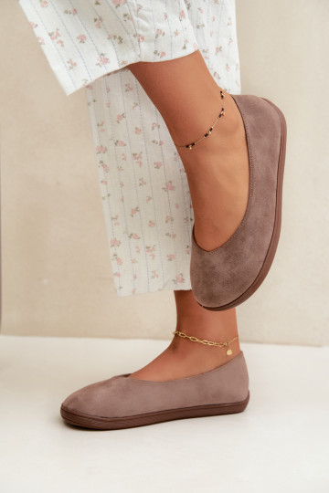 Women's ballet flats Barefoot in clay color Hollin
