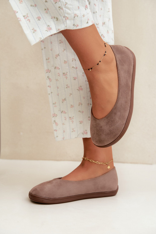 Balerinos moterims Barefoot molio spalvos Hollin