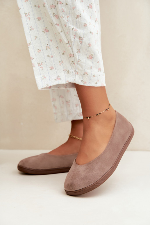 Women's ballet flats Barefoot in clay color Hollin
