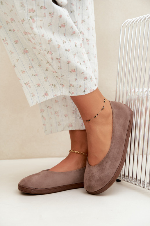 Balerinos moterims Barefoot molio spalvos Hollin