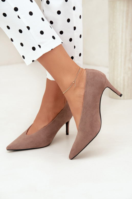 suede women's shoes in sand Brenya